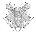 Scissors tattoo design idea