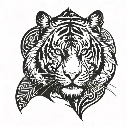 Tiger traits that make reference tattoo design idea