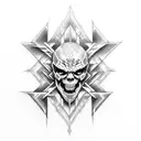 metallica tattoo design idea