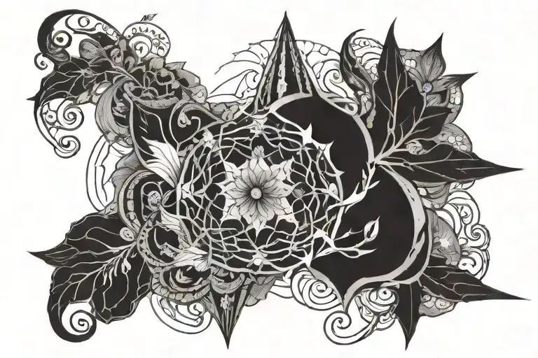 Ataraxia tattoo design idea