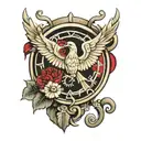 Roman empire symbol tattoo design idea