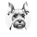 SCHNAUZER MINI tattoo design idea