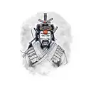 Samurai tattoo design idea