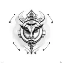 Libra Sagittarius Aries Leo  tattoo design idea