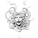 Medusa tattoo design idea