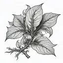 sycamore seed, the number 111  tattoo design idea