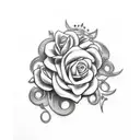 Disney princess  tattoo design idea