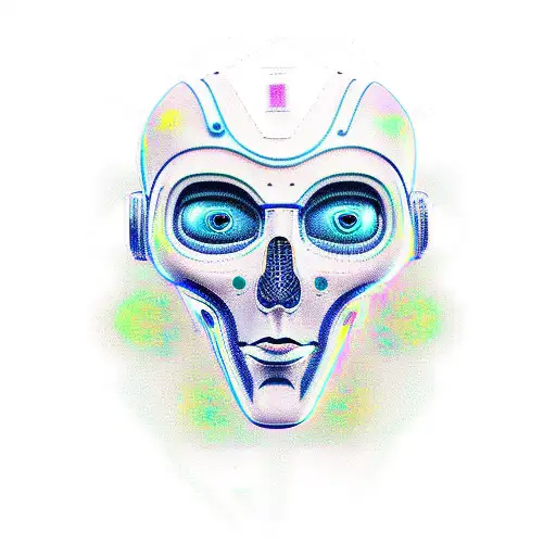Artificial intelligence tattoo design idea