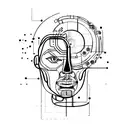 Artificial intelligence tattoo design idea