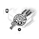 Artificial intelligence tattoo design idea