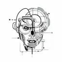 Artificial intelligence tattoo design idea