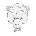 a teddy bear tattoo design idea