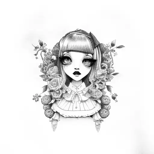 Melanie Martinez tattoo design idea
