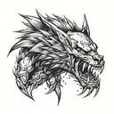 marvel Wolverine claw ripping tattoo design idea