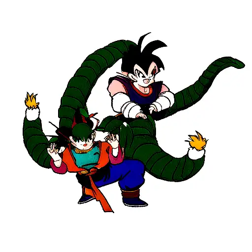 dragon ball tattoo design idea