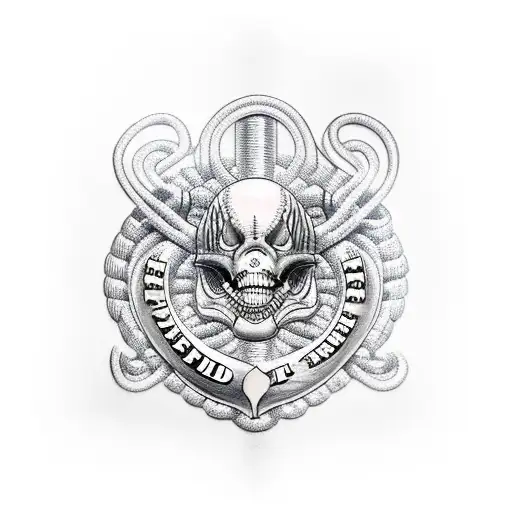 dont tread on me  tattoo design idea