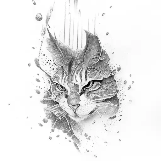 spray tattoo design idea