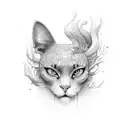 spray tattoo design idea