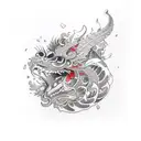 spray tattoo design idea