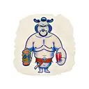 sumo buff tattoo design idea