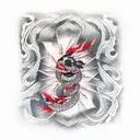 toilet tattoo design idea