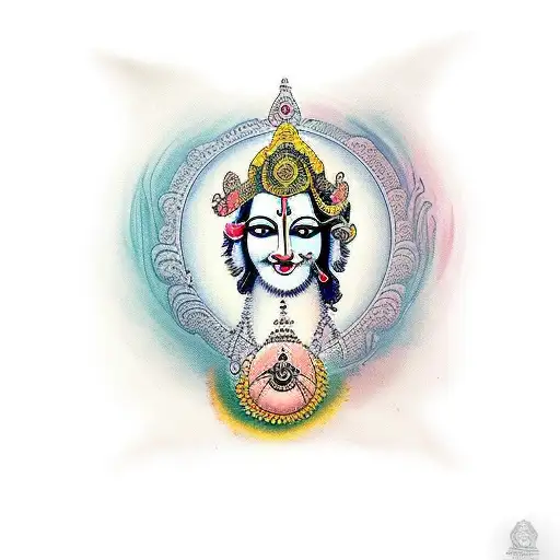 Krishna bhagwat geeta quotes  tattoo design idea