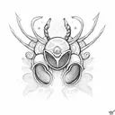 hollow knight  tattoo design idea