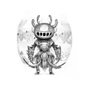 hollow knight  tattoo design idea