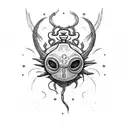 hollow knight  tattoo design idea