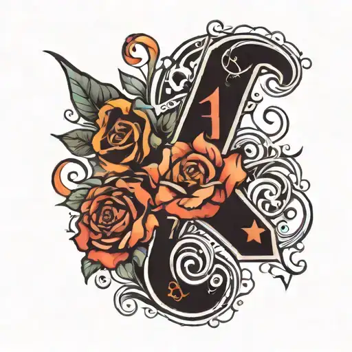 A tattoo of the following numbers separated by commas  vertically from first to last: 34, 08, 47, 26, 11 tattoo design idea