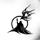 nazgul tattoo design idea