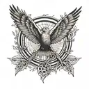 the hunger games  tattoo design idea