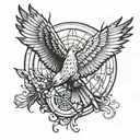 the hunger games  tattoo design idea