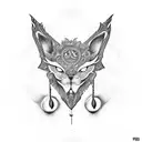 pendulum tattoo design idea