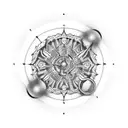 pendulum tattoo design idea