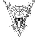 san judas tattoo design idea