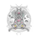 virgo tattoo design idea