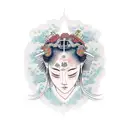 virgo tattoo design idea