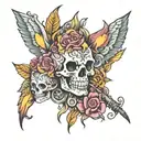 northing lighters tattoo design idea