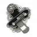 skateboard deck tattoo design idea