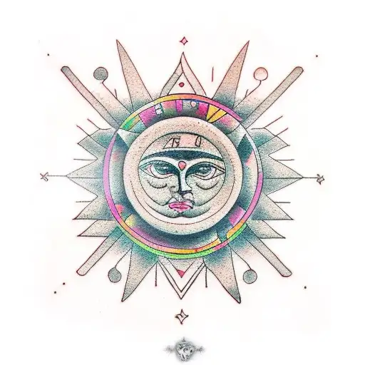 Hittite Sun Course sculpture, 3 deer, hittite sun disk tattoo design idea