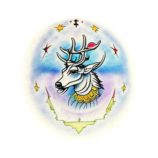 Hittite Sun Course Monument, deer, hittite sun disk tattoo design idea