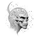 something that resembles life that has been hard but the person living keeps his head high and never stopped loving tattoo design idea