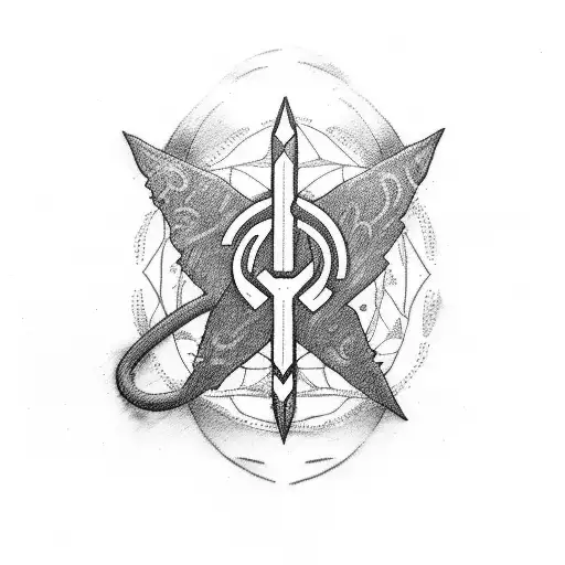 Nurse symbol with Lana Del Rey lyrics tattoo design idea