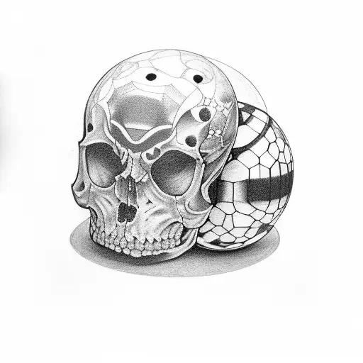 Thiago con balón  tattoo design idea