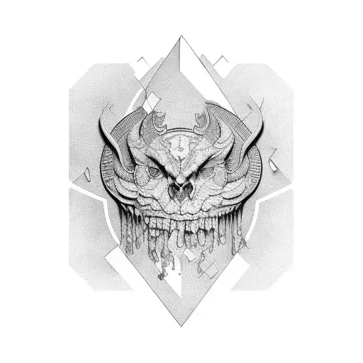 Finance and hardwork tattoo design idea