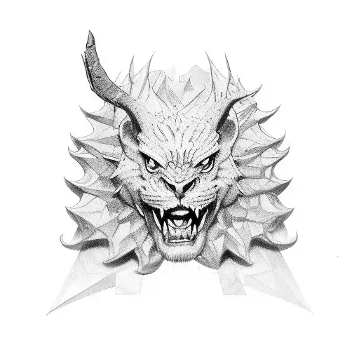 gargola tattoo design idea