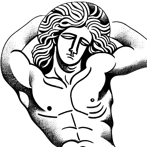 proteus greek god tattoo design idea