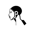 Human-Aligned Artificial General Intelligence tattoo design idea