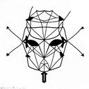 Artificial General Intelligence tattoo design idea